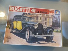 1:24 Italeri 705 Coupe Napoleon Bugatti Royale Town Car  + bugatti 41 la royale
