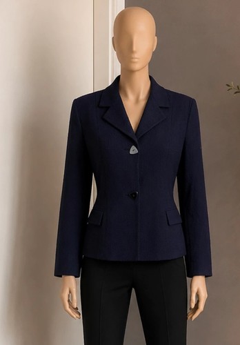 Veste blazer vintage gaufré - veste,