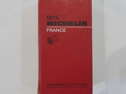 Ancien guide michelin 1975 - guide,