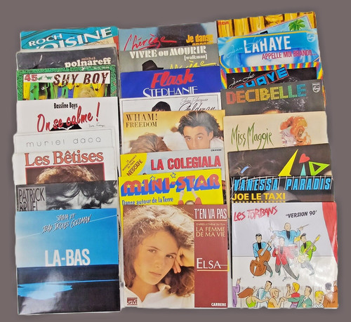 Lot vinyles tours - 24,