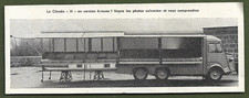 1967  --  LE NOUVEAU CAMION CITROEN H ( TUBE )  6 ROUES ET REMORQUE . 3Z202
