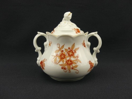 Ancien sucrier porcelaine - en,