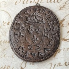 Matrice Sceau Cachet A Déterminer Armoiries Sigillographie 