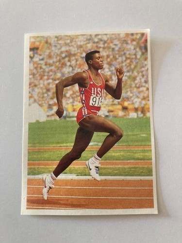 Image carl lewis 1985 poulain - 1985,