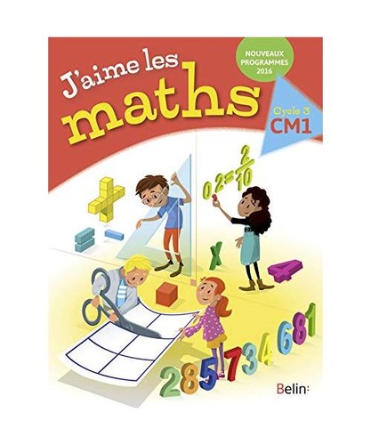 Aime les maths - manuel, cm1