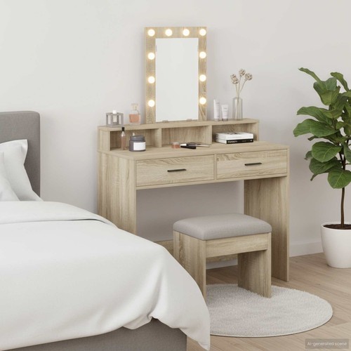 Table toilette avec des - table, de