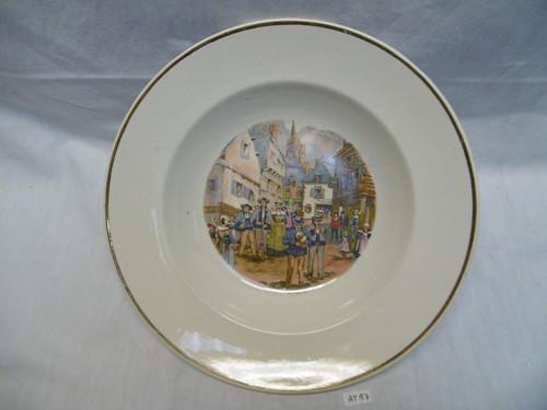 Ancien plat creux - ancien, en