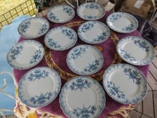 12 Assiettes Plates Terre Fer
