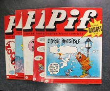 Lot De 5 Pif gadget  