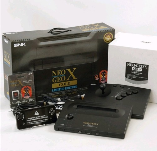 Console neo geo gold - geo, (neuf)