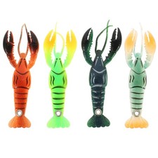  4 Pcs Leure De Pêche Matériel Peche Accessoires À La Leurres Réalistes