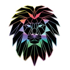 Polygone Lion Hologramme