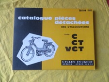 Cyclomoteur PEUGEOT types C / CT / VCT - catalogue pièces détachées - 1965