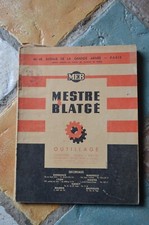 Ancien Catalogue Outillage