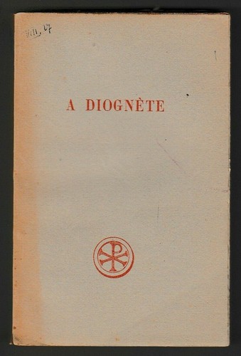 Sources chretiennes diognete - sources,