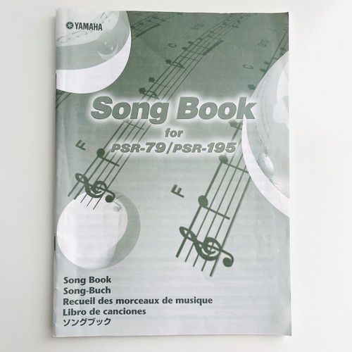 Vintage yamaha song - yamaha, book