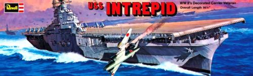 Revell 462 720 uss - uss, intrepid