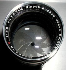 Nikkor-Q-C 1:3.5,13.5cm,Contax