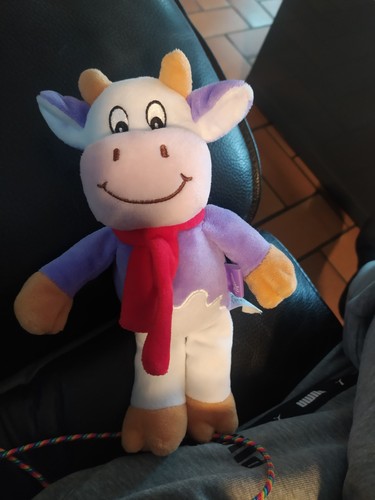 Peluche milka environ - milka,