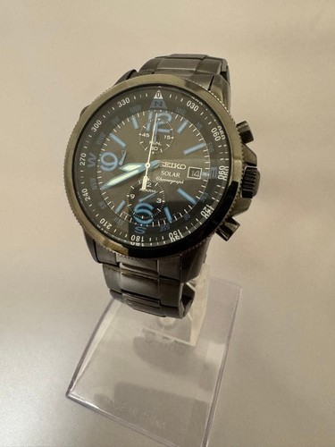 Montre seiko solar alarm - solar,