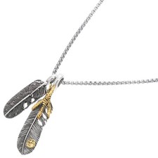  Mode plume collier rétro