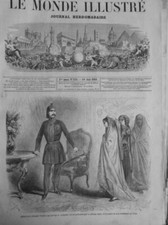 1861 TURQUIE EMPIRE OTTOMAN