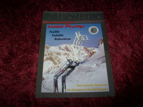 Prospectus brochure faucheux - /,