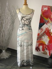 ELEGANTE ROBE LONGUE MAXI DRESS COLLECTION SAVE THE QUEEN M 38 UK M 10