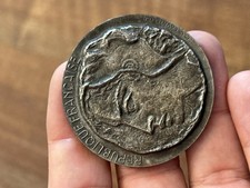 Médaille Député Argent Massif Assemblée Nationale par M.C. Lavrillier 1968