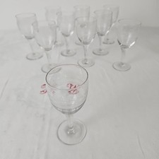 Verres Anciens Gravés À La