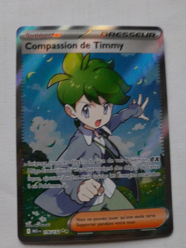 Carte pokémon compassion - carte,