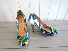 ESCARPINS TOILE P 38 RENE