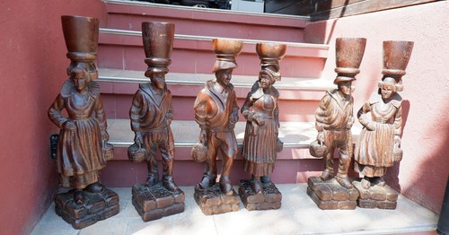 Grande sculpture bois - sculpture,