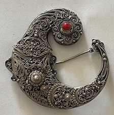 Yemen broche poignard touareg Afrique XXe