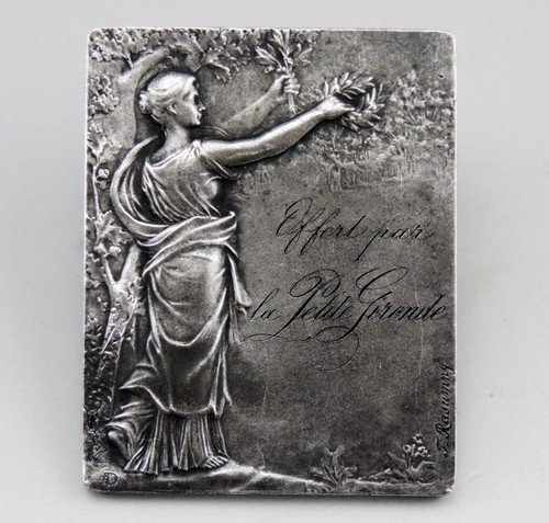 Ancienne médaille plaque - plaque, en