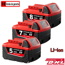 Pour batterie Milwaukee M18
