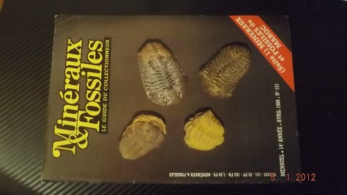 Revue mineraux fossiles - mineraux,