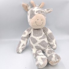 Doudou vache blanche grise LA GALLERIA - 35944