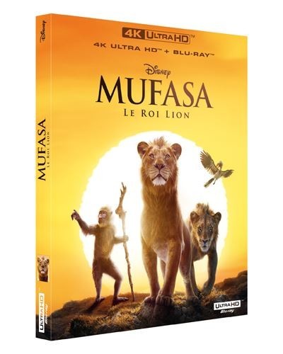Mufasa roi lion blu ray - le,