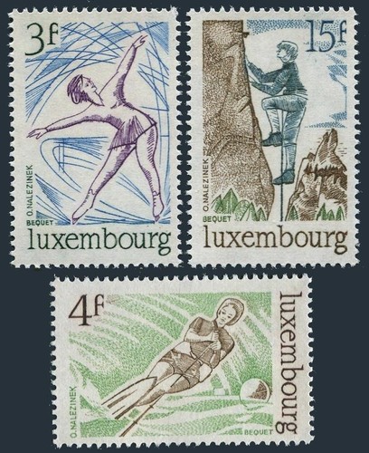 Luxembourg 566 568 mnh - luxembourg, 566-568,mnh.michel