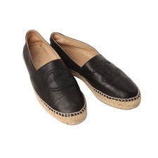 CHANEL Baskets espadrilles en cuir 37/B7036-2 58797562