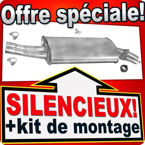 Silencieux arriere pour bmw - arriere,