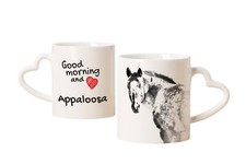 Appaloosa tasse avec un cheval bonjour mon cœur Art-Dog