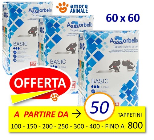 Assorbello basic 60x60 tapis - basic,