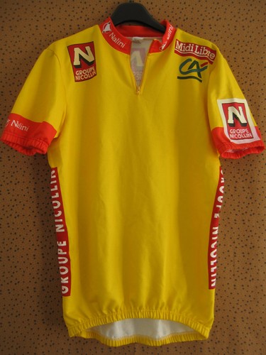 Maillot jaune cycliste nalini - maillot,