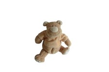 Peluche ours marron pêche Jollybaby – 18 cm – Occasion très bon état