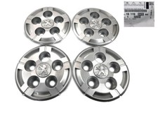 SET 4X ENJOLIVEUR DE ROUE ORIGINAL 15'' PEUGEOT BOXER 2006- 1611984980  