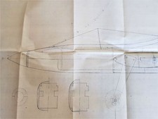 Plans de l'Impérial- Vol Circulaire - Vintage