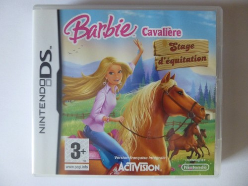 Jeu barbie cavalière stage - barbie,