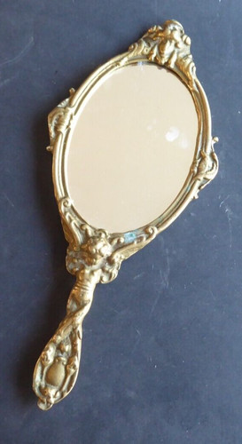 Miroir face main bronze - main, en